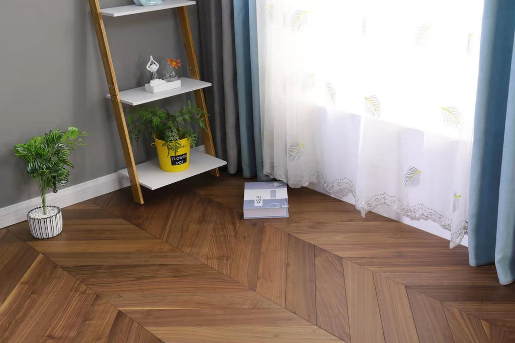 60 ° splicing black walnut