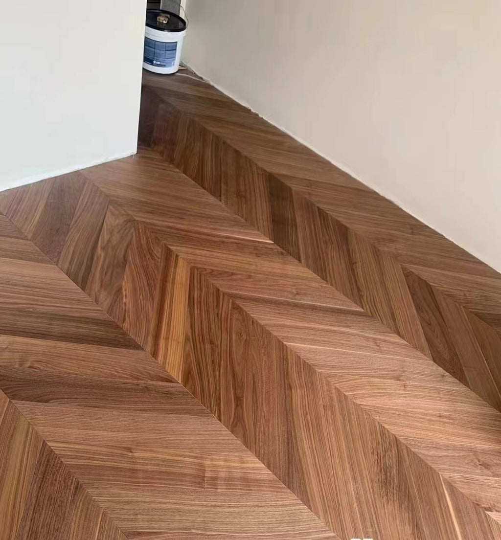 60 ° splicing black walnut